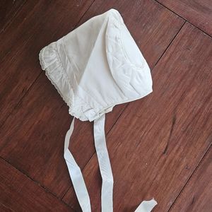 Vintage Baby Bonnet Lined Sun Bonnet